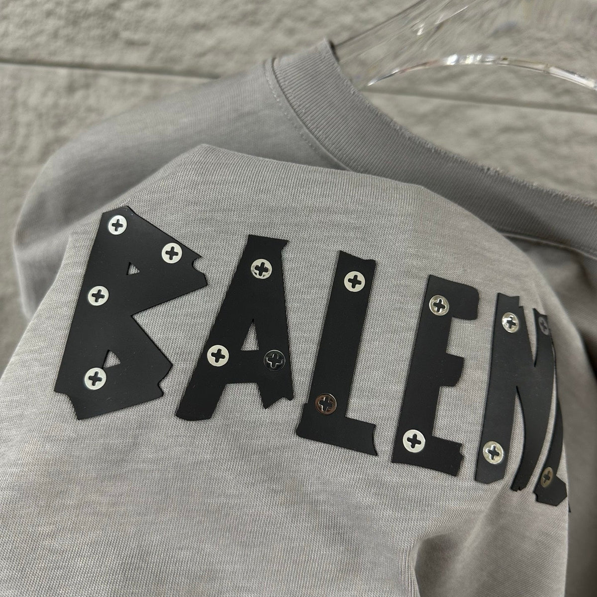 Hot stamping+hot drilling process pure cotton fabric short sleeved T-shirt for both men and women