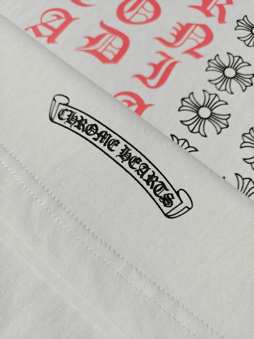 Ink hand printed T-shirt