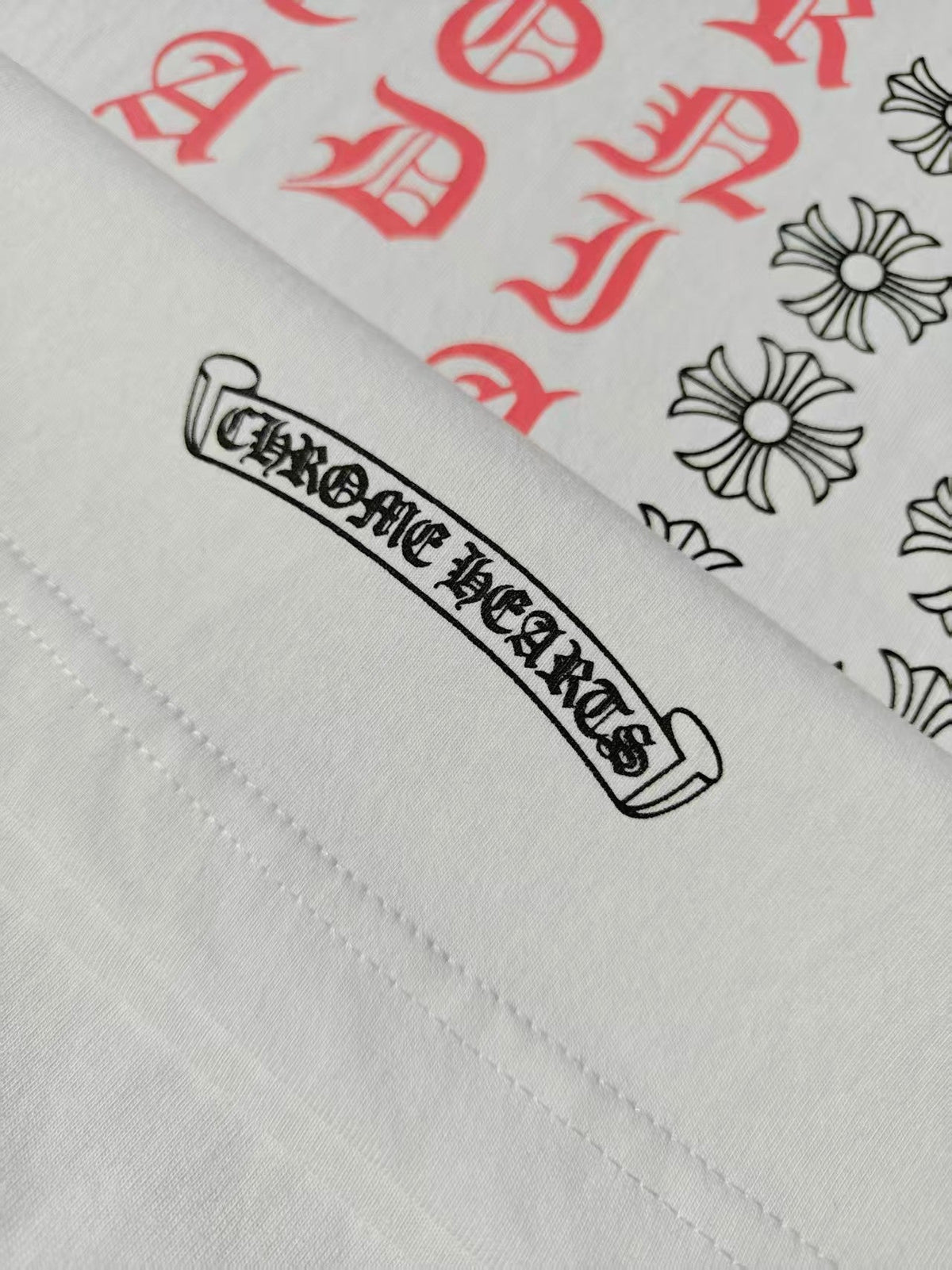 Ink hand printed T-shirt