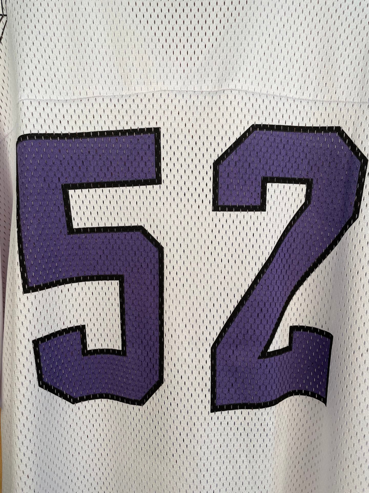 52 mesh letter embroidered V-neck football jersey casual sports short sleeved T-shirt