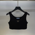 Classic Cropped Solid Color Vest