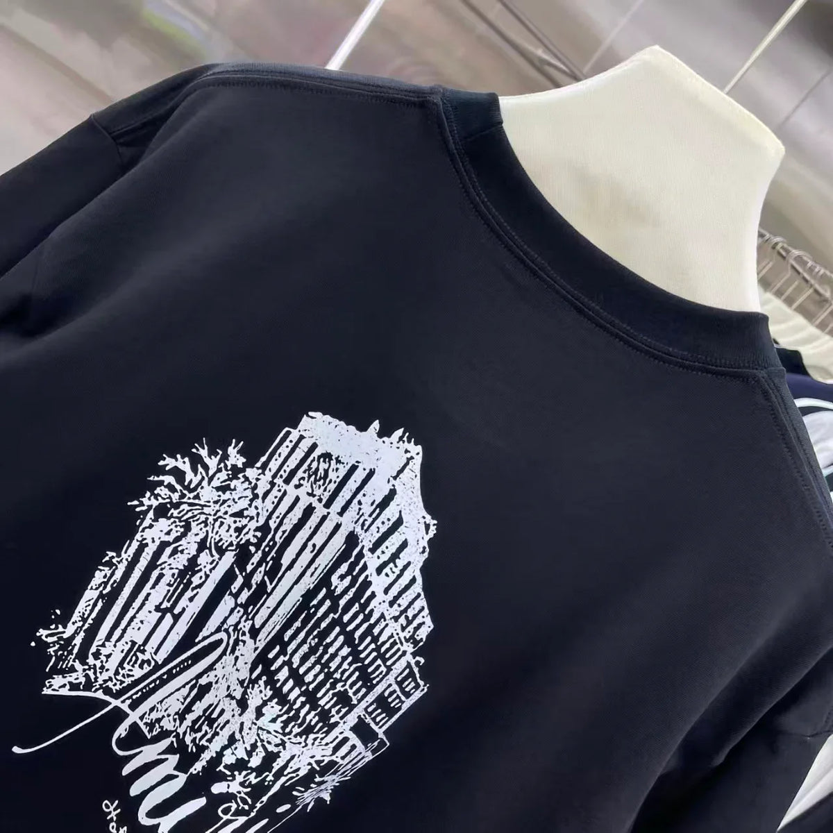 Printed short sleeved T-shirt