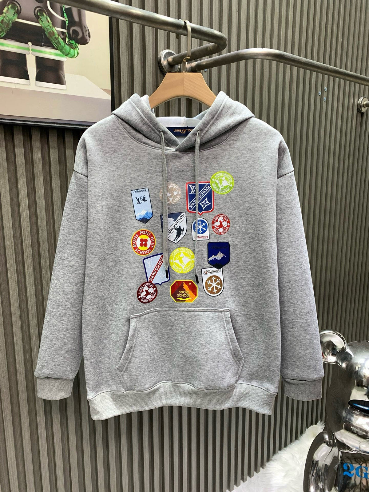 New brand element printed hooded sweatshirt