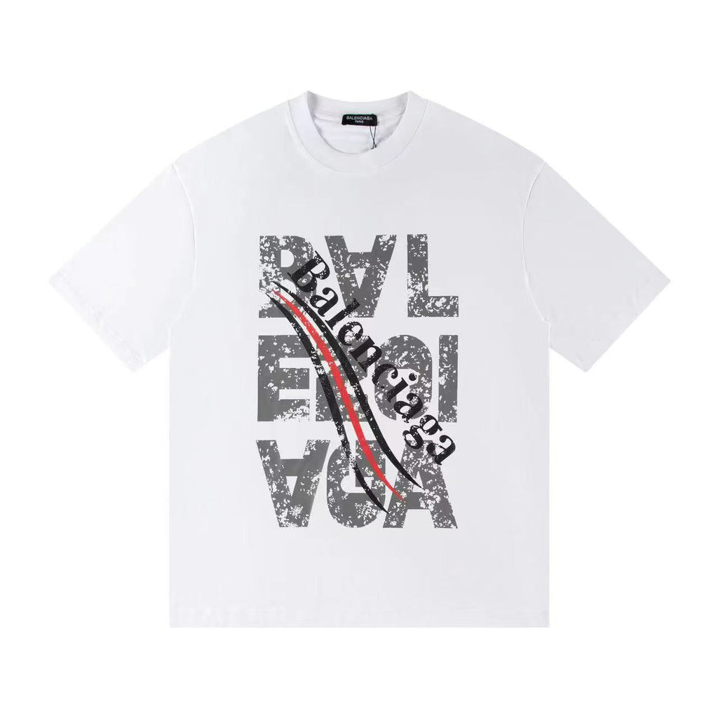 New letter printed short shirt