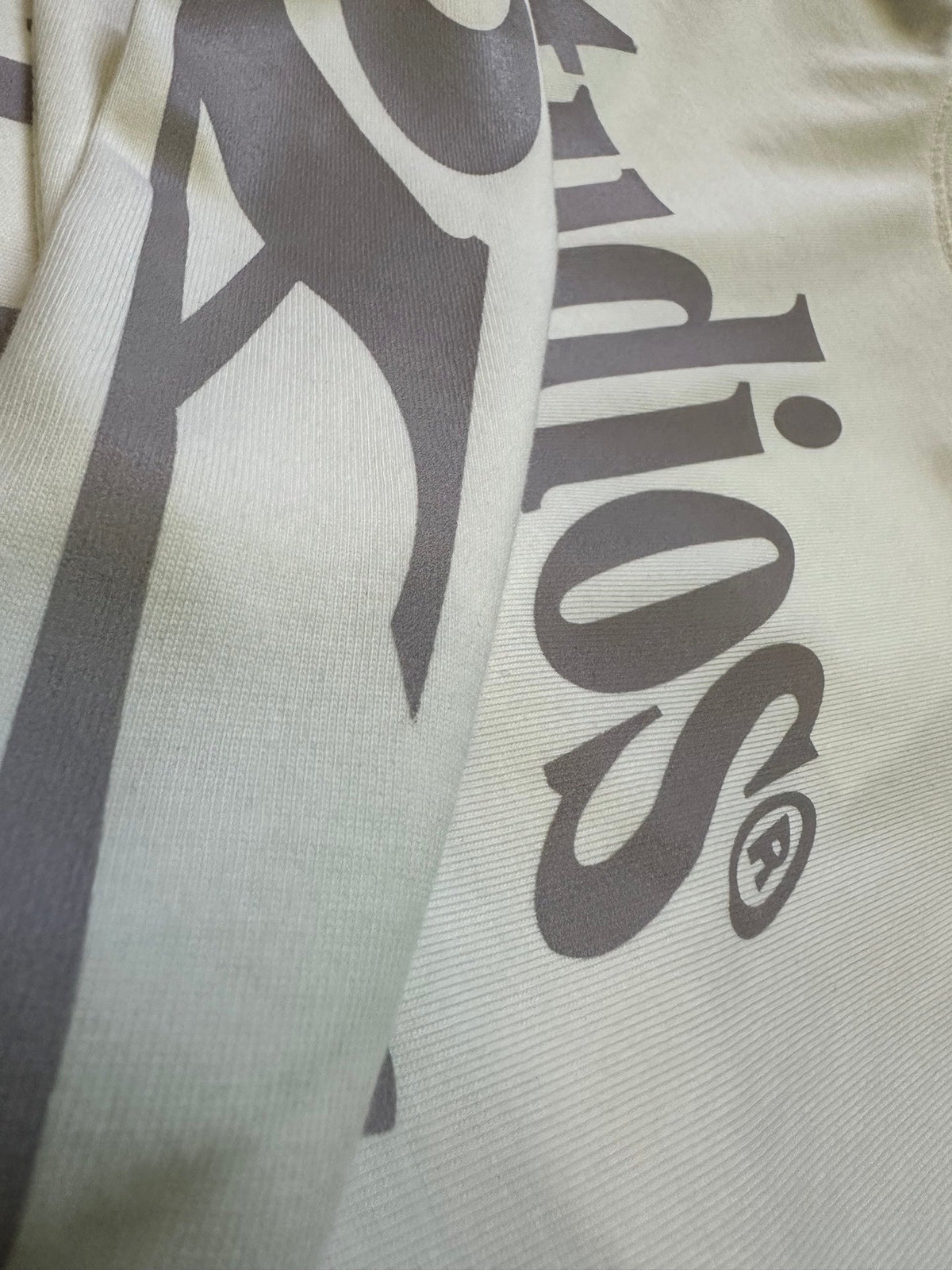 Large letter logo long sleeved T-shirt