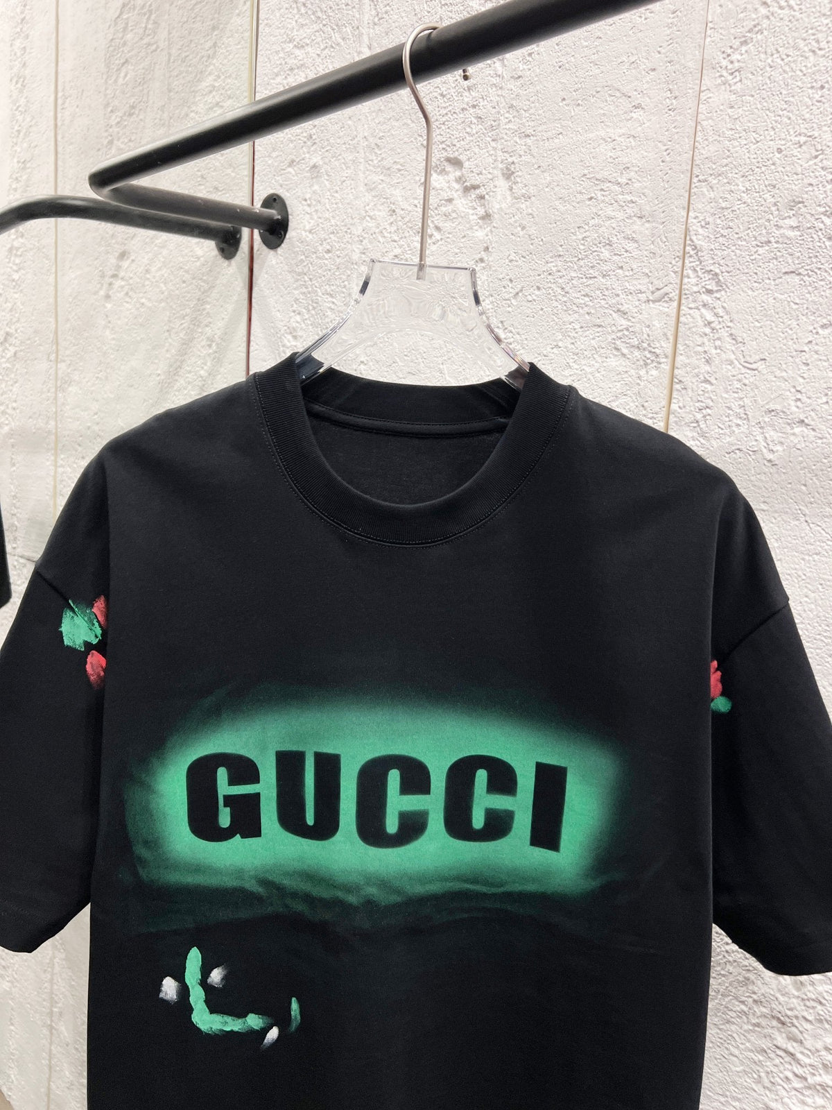 Cotton hand-painted T-shirt