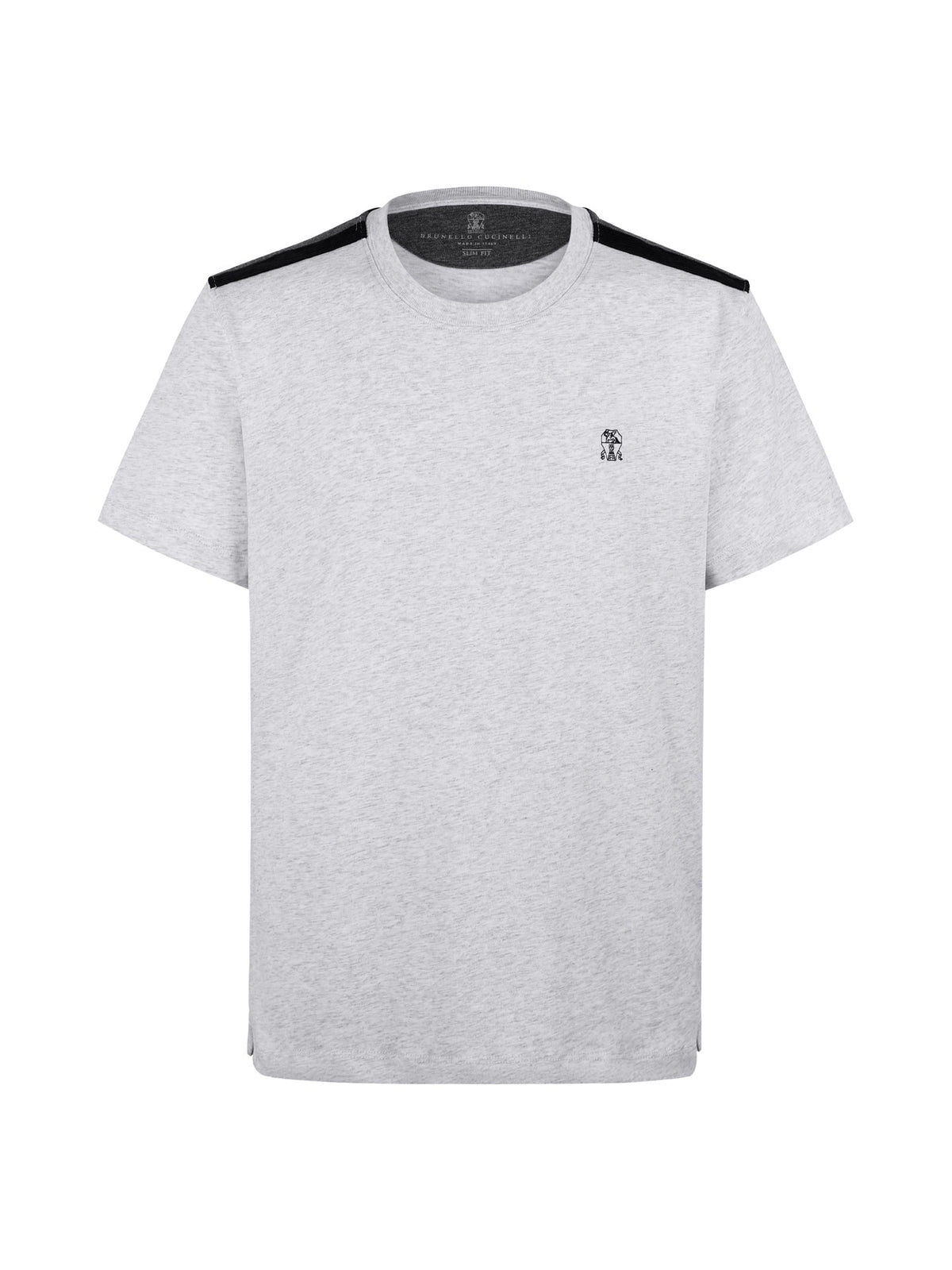 Color blocked short sleeved T-shirt