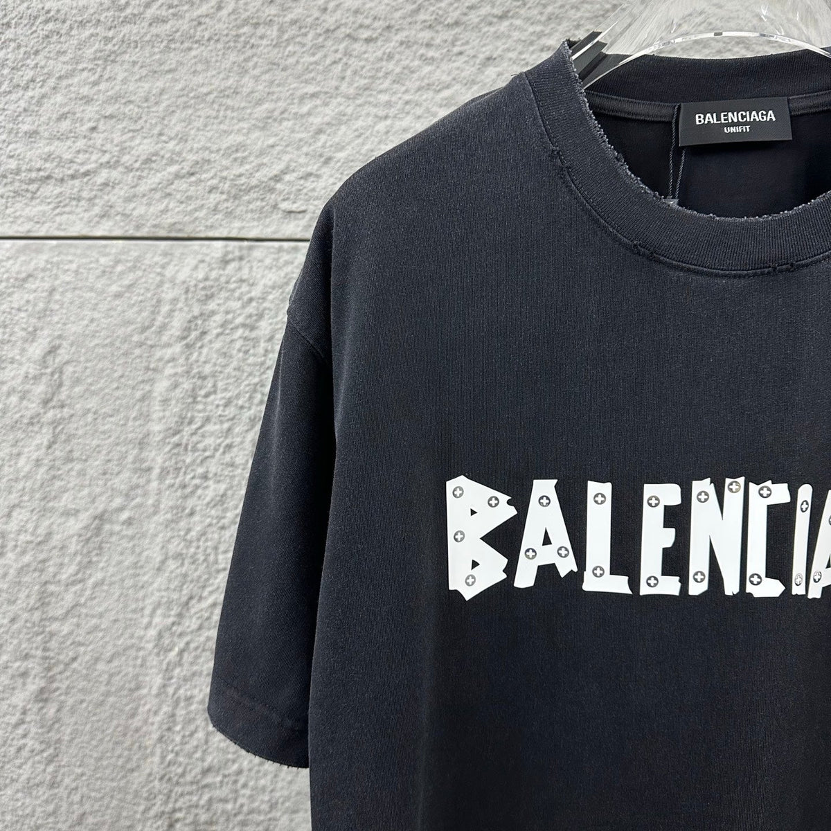 Hot stamping+hot drilling process pure cotton fabric short sleeved T-shirt for both men and women