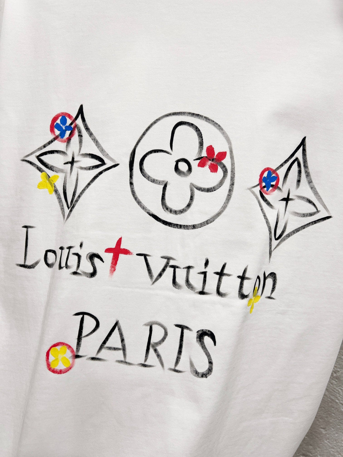 Loose hand drawn T-shirt -9