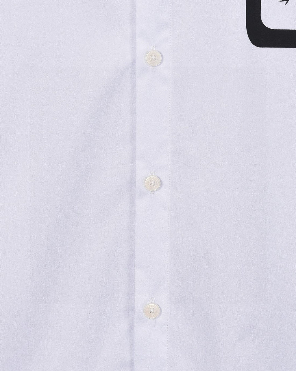 Letter thick plate offset printing technology short sleeved loose fit shirt