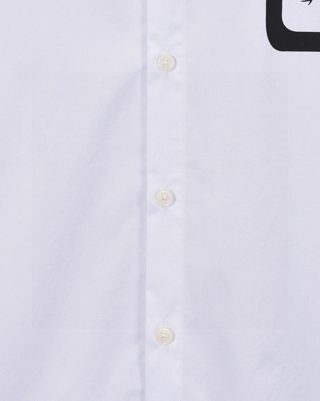 Letter thick plate offset printing technology short sleeved loose fit shirt