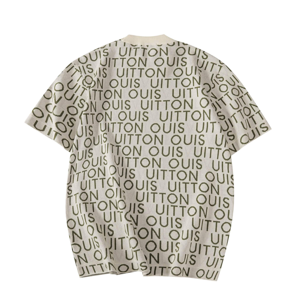 All-Over Print Knit T-Shirt
