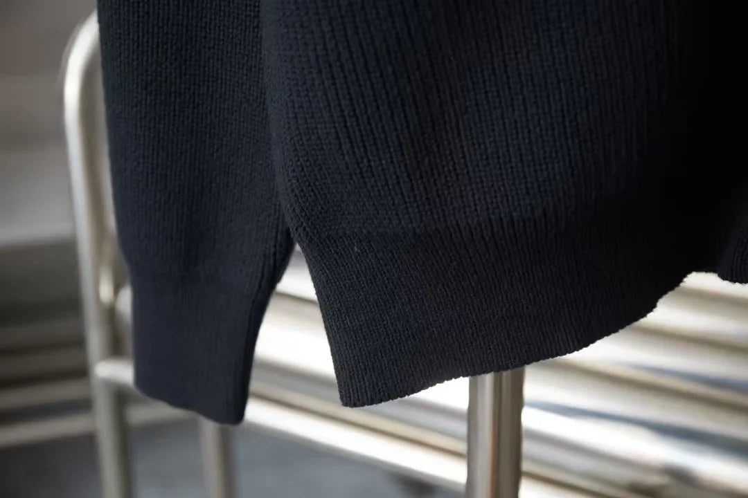 New embroidered jacquard cardigan sweater