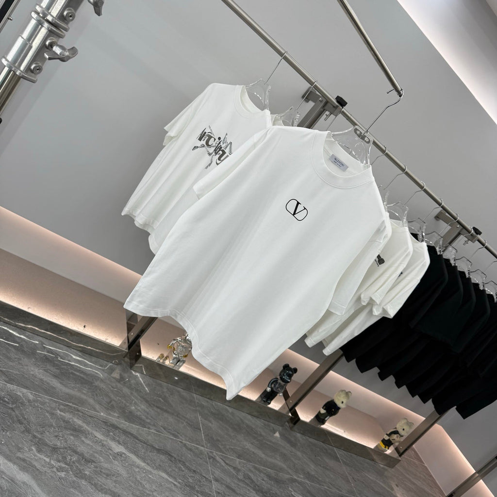 Spring and summer new personalized round neck T-shirt