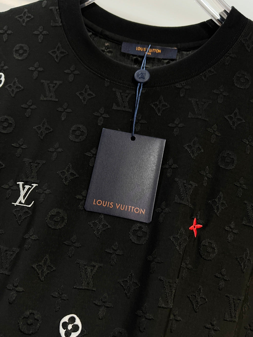 New full body floral letter T-shirt