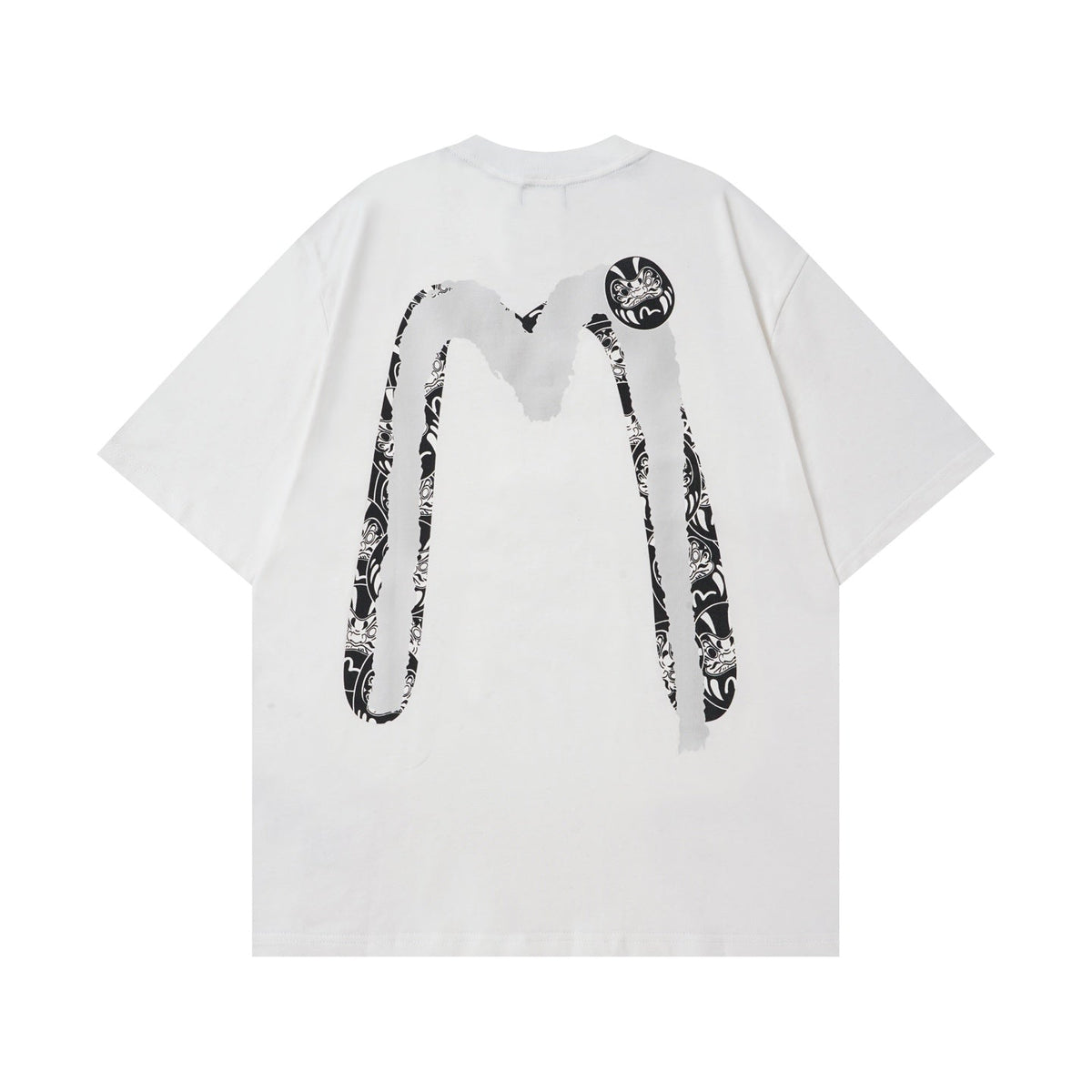 New letter printed casual loose round neck short sleeved T-shirt