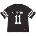 Rivet rhinestone decal letter short sleeved football jacket for both men and women