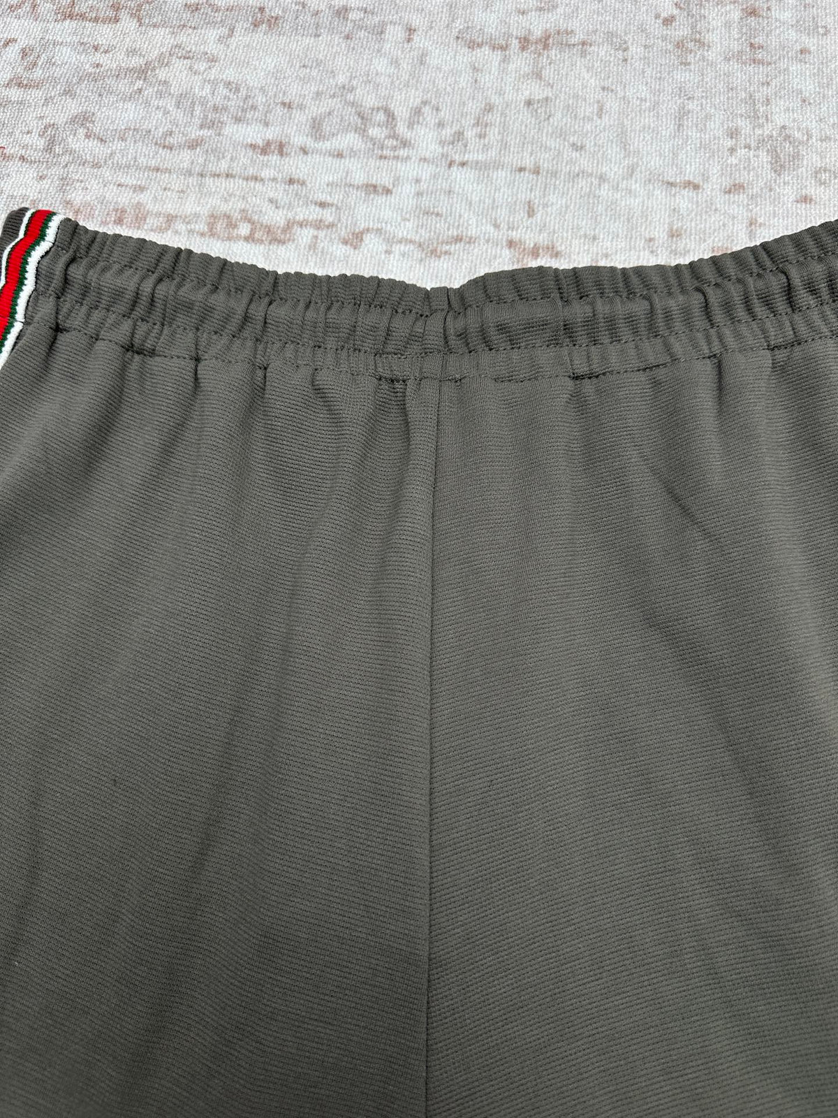 Cotton jacquard embroidered casual shorts
