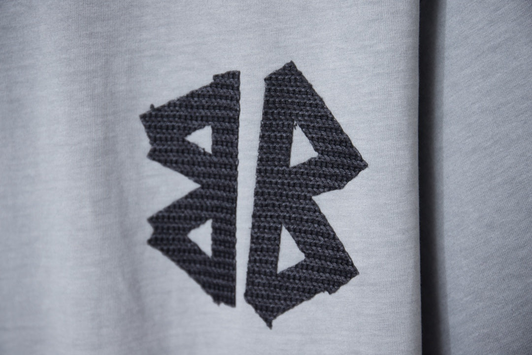 Letter towel short sleeved