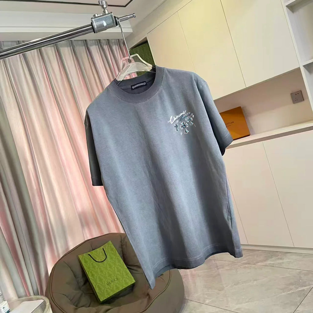 Printed short sleeved t-shirt