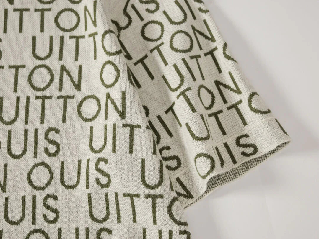 All-Over Print Knit T-Shirt