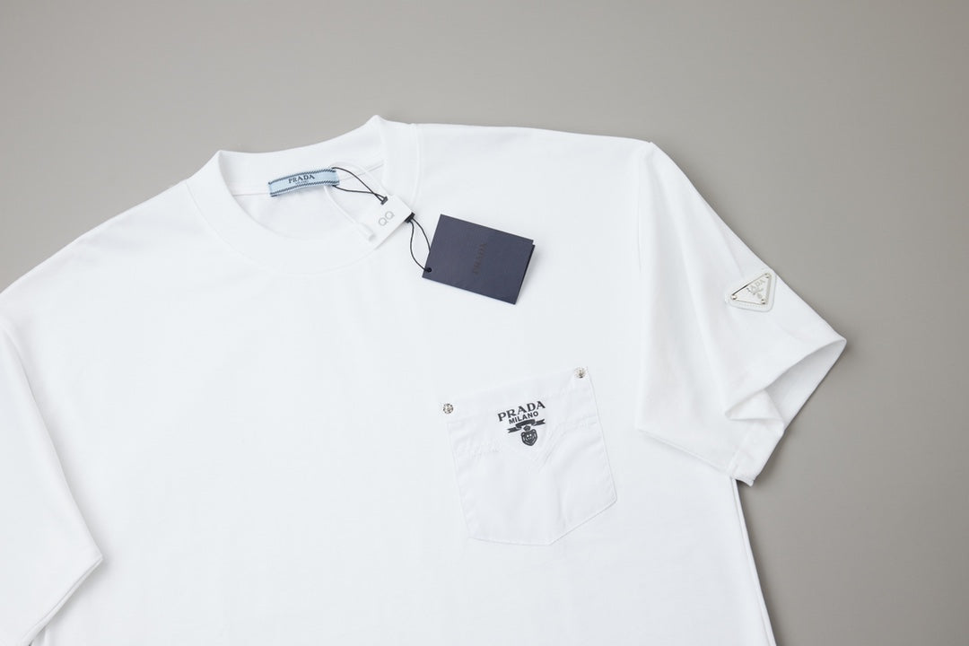 Early Spring New Pocket Printed T-shirt