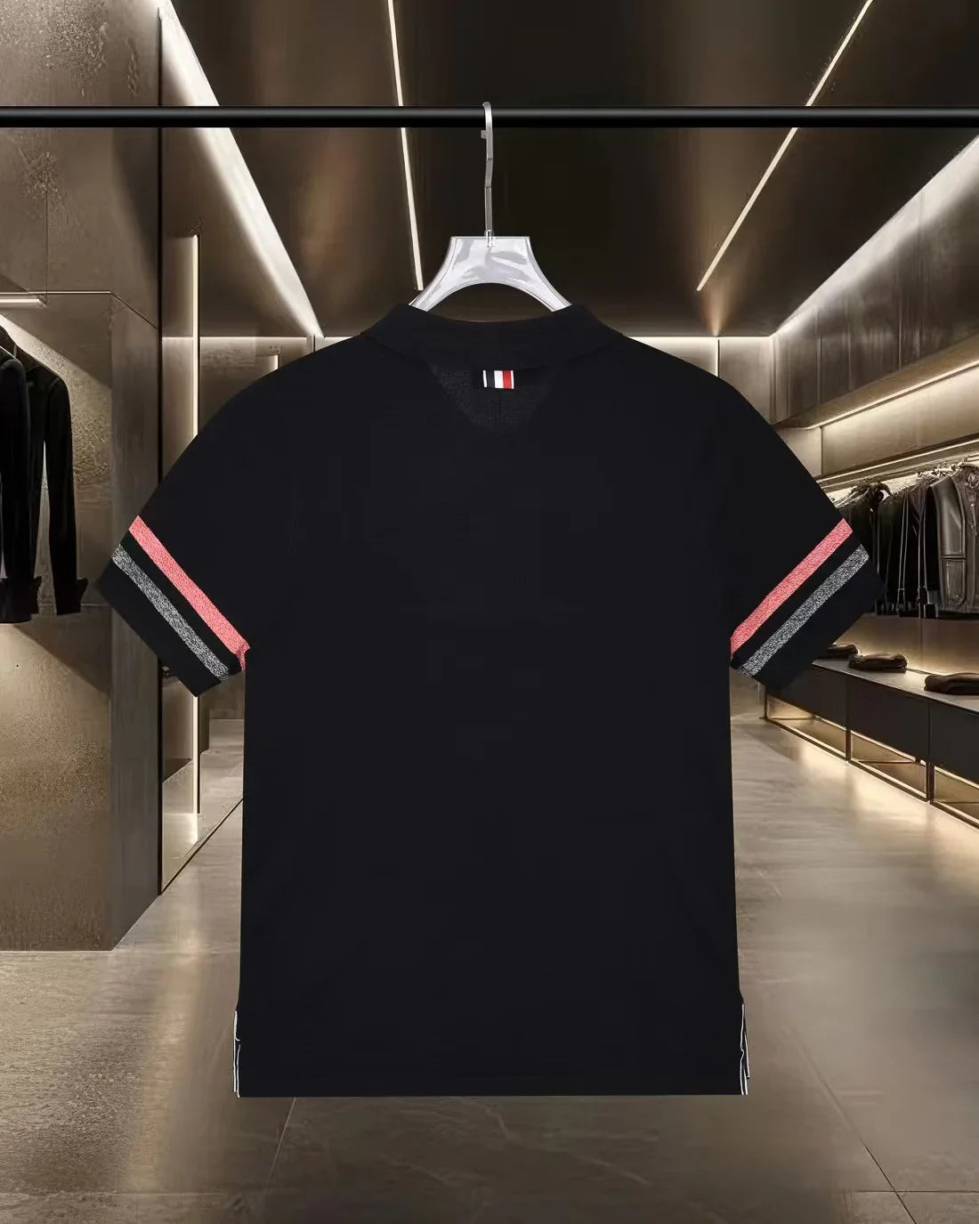 New Knitted Short Sleeve Polo Shirt