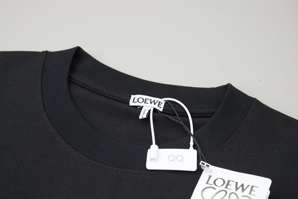 Early spring new patch embroidered letter T-shirt