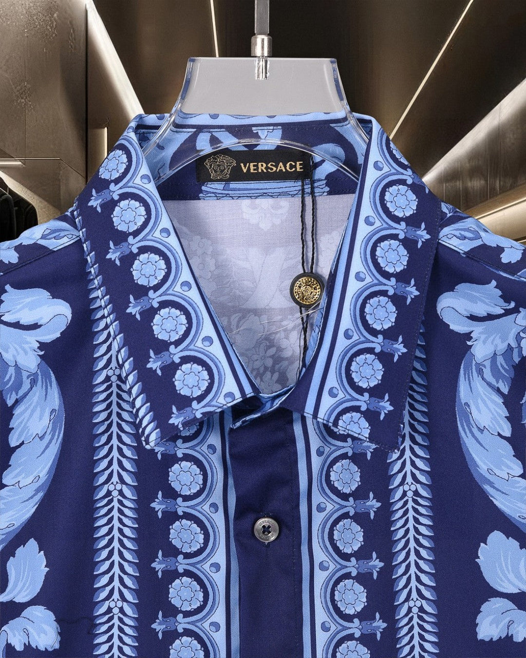 Palace style digital printed short sleeved shirt