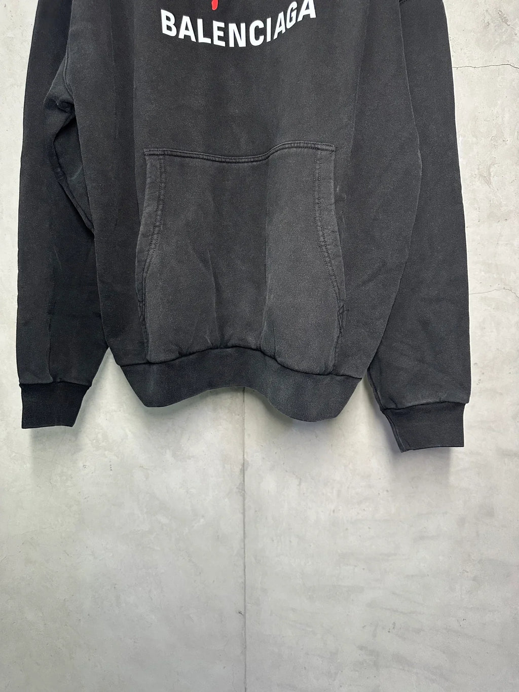 Printed hooded sweatshirt