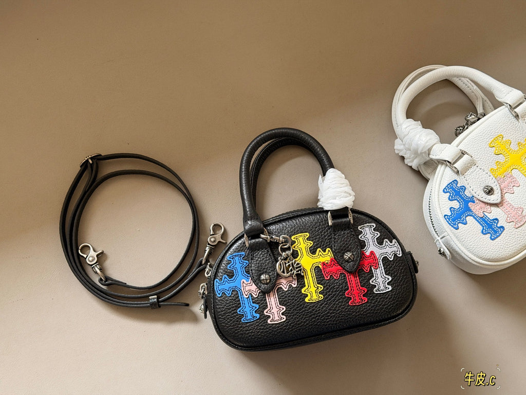 Colorful Half Round Bowling Bag