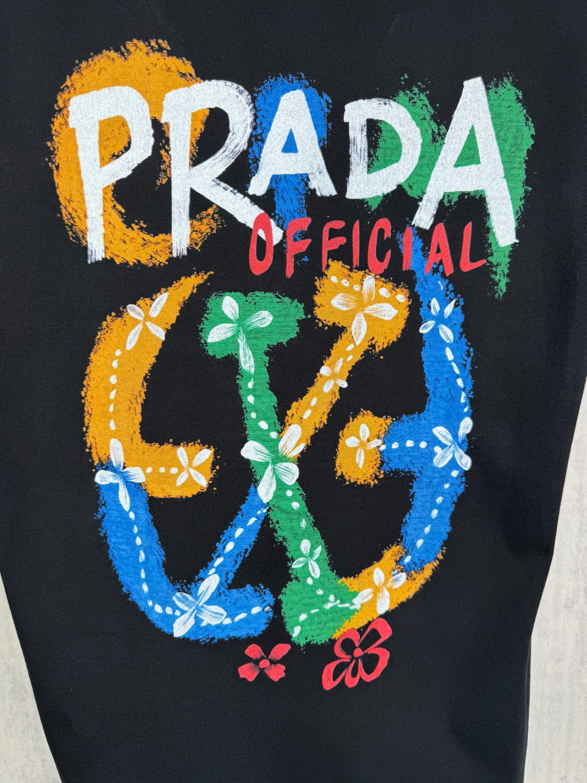Hand drawn graffiti pattern unisex T-shirt