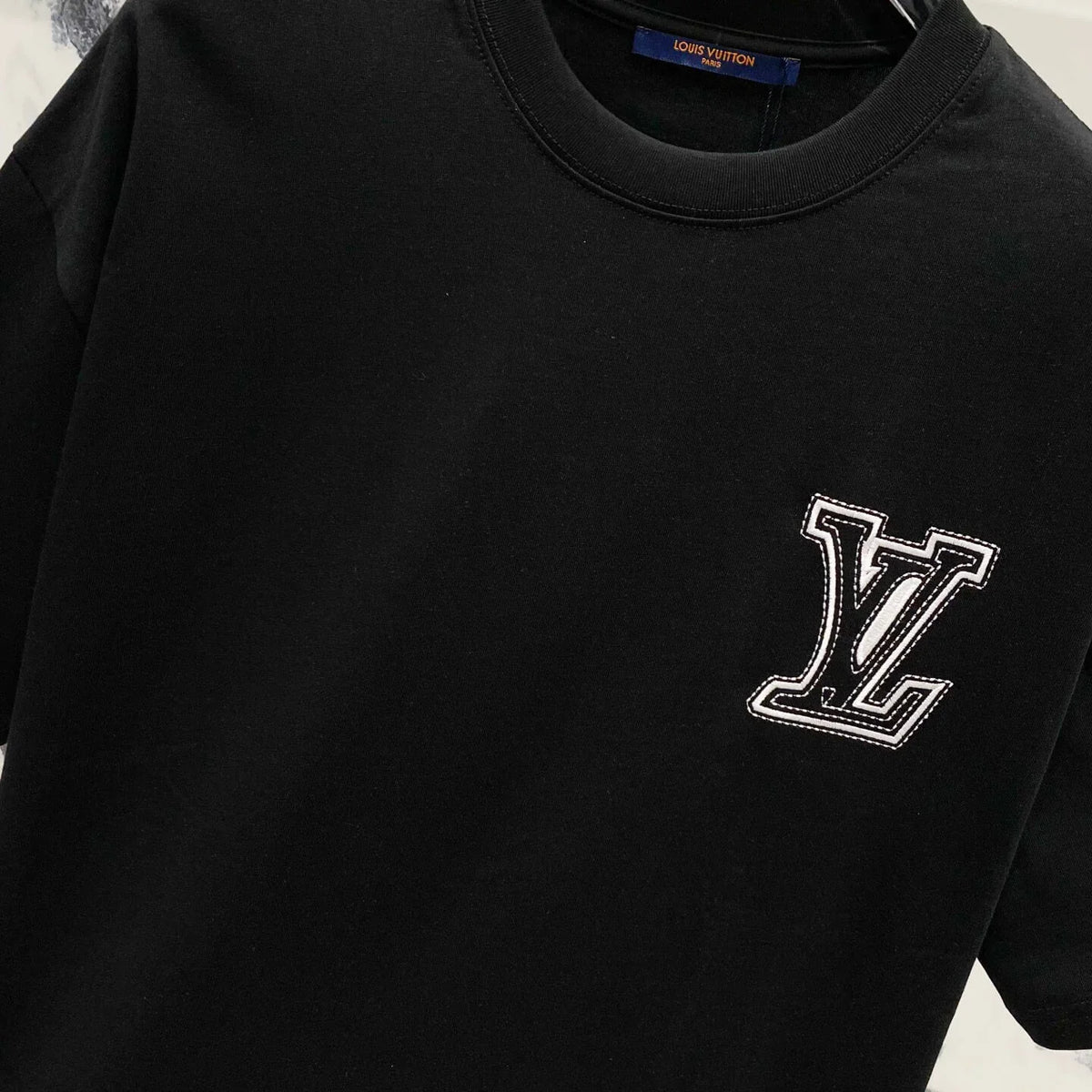 Classic Cutout Embroidered T-Shirt