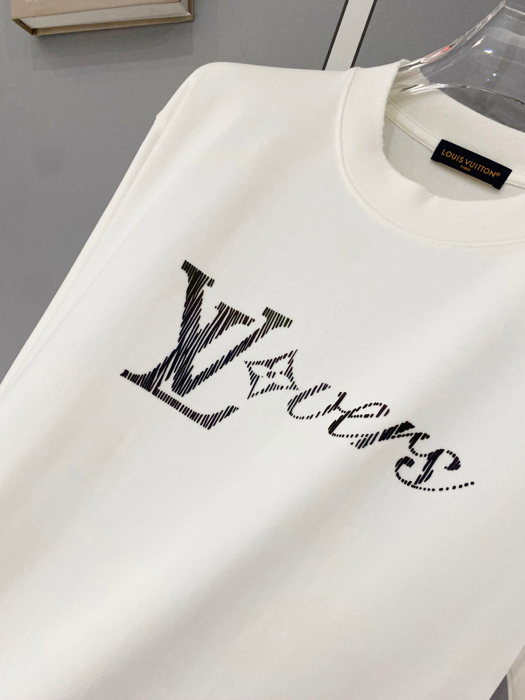 Classic letter printed pure cotton T-shirt -011