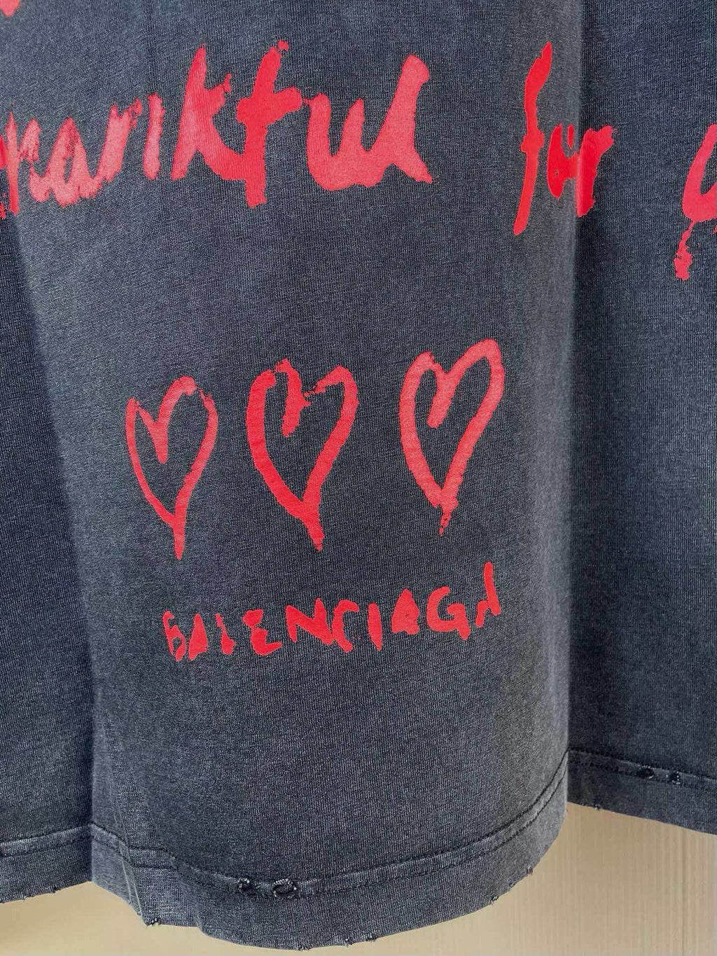 Valentine's Day Hay Love Printed Short Sleeves