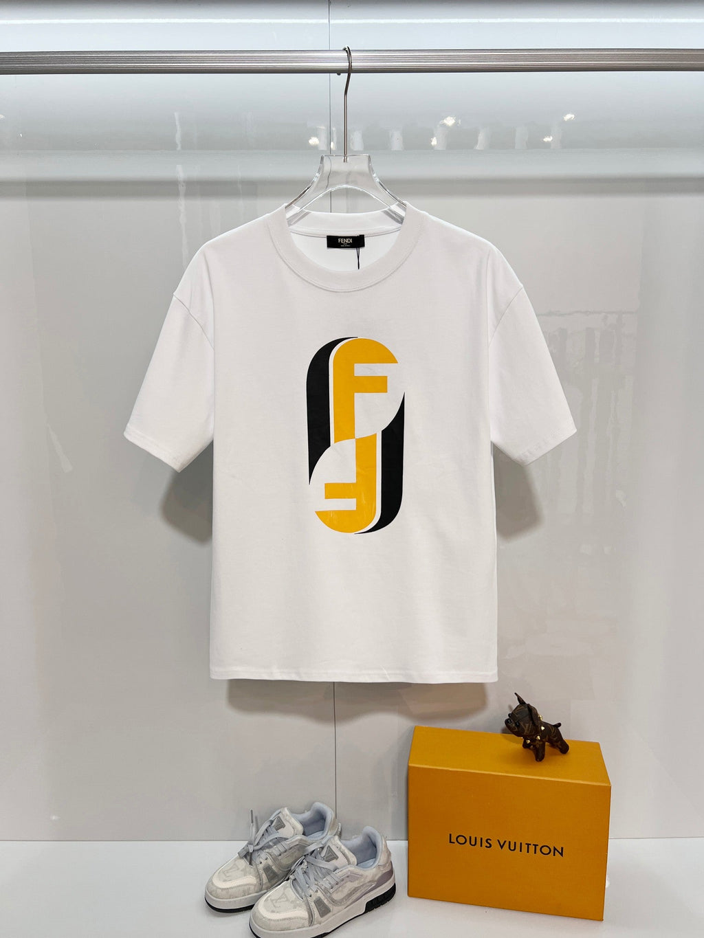 New digital printed letter short sleeves