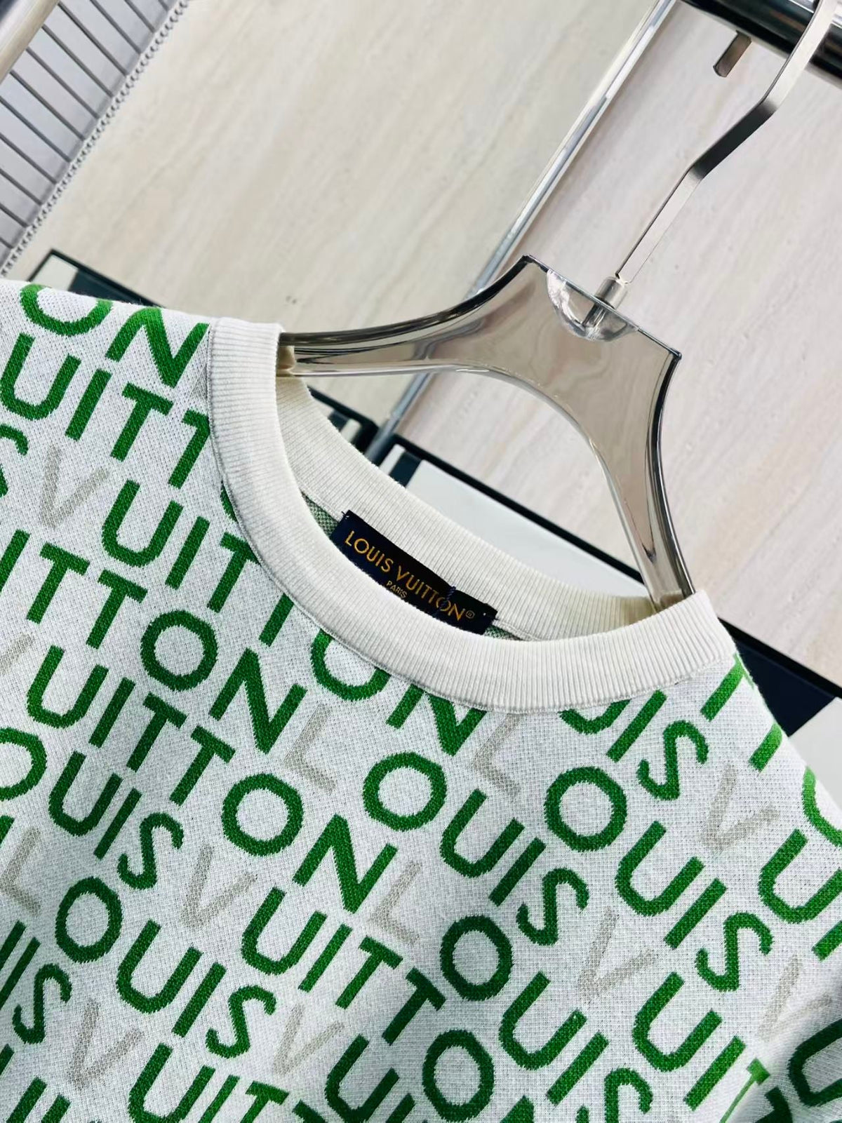 New fully printed knitted base sweater