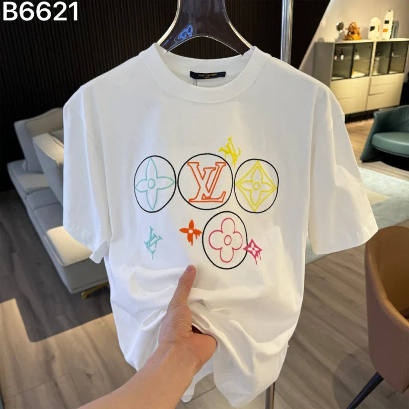 Street Style Embroidered T-Shirt