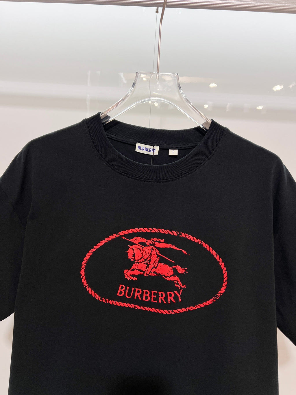 New digital printed red T-shirt
