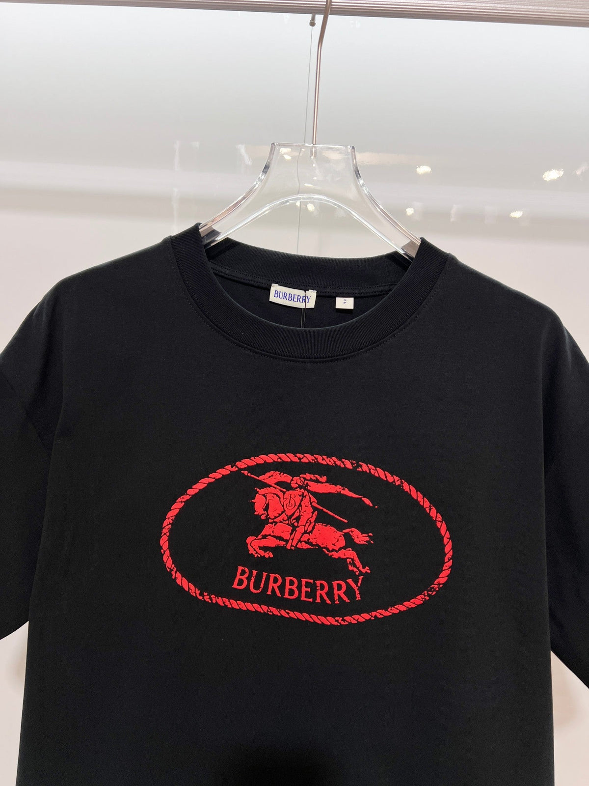 New digital printed red T-shirt
