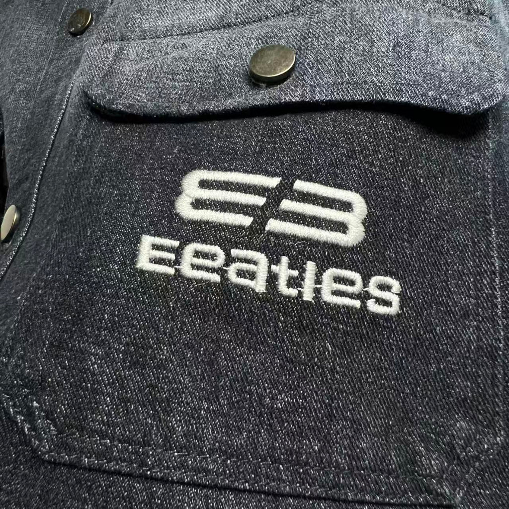 New letter pattern denim