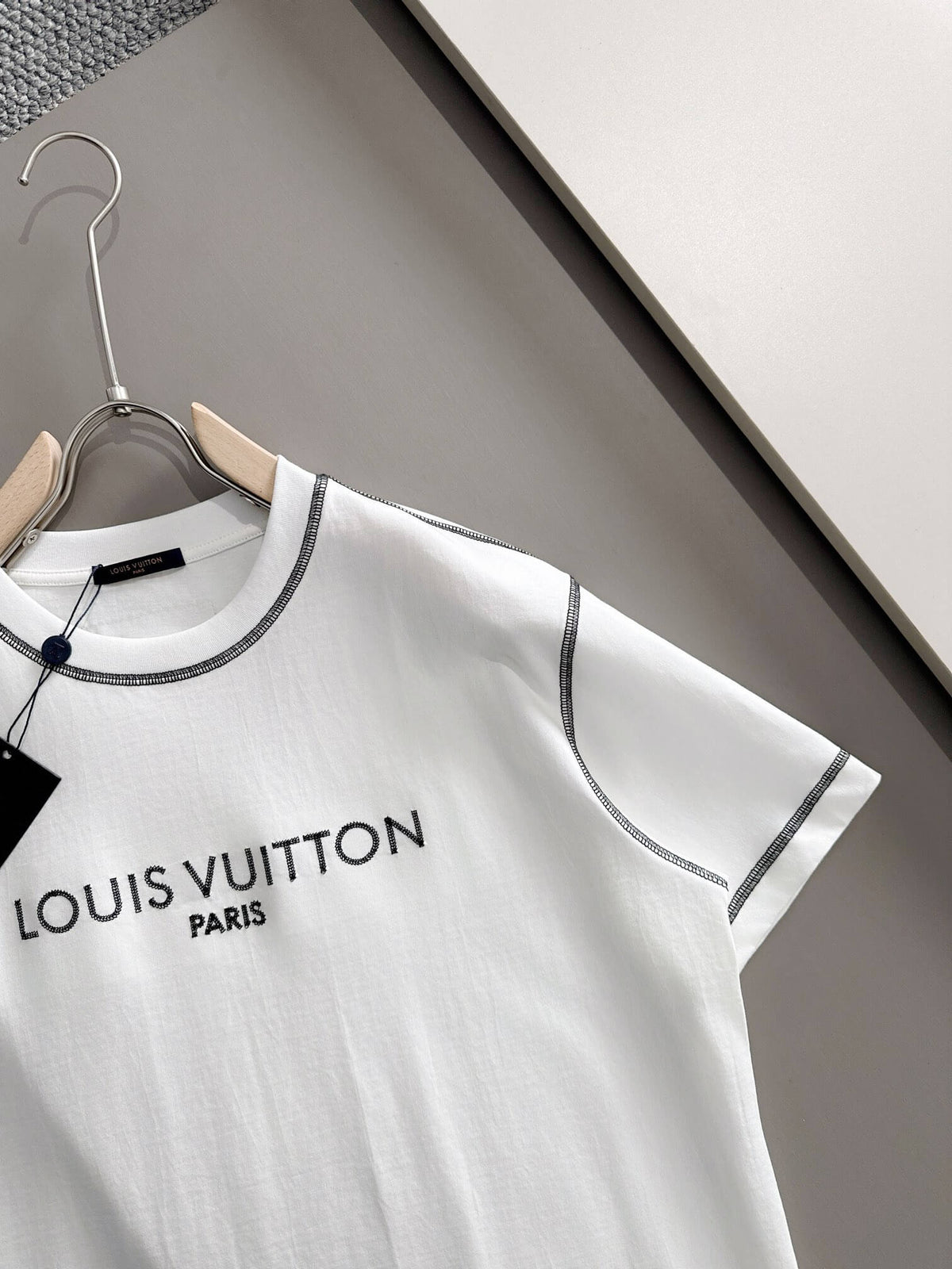 Letter Patch T-Shirt