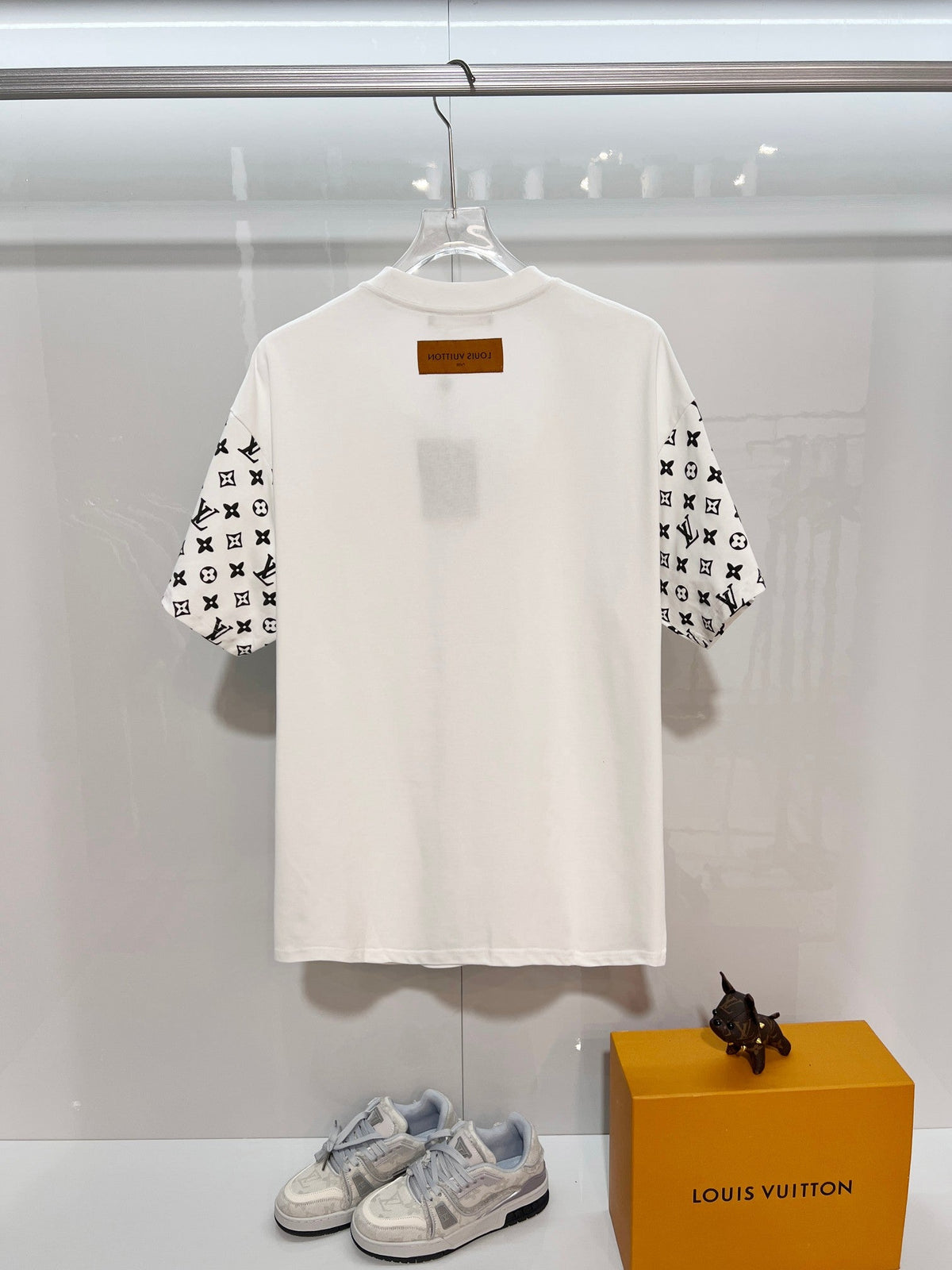 New sleeve plush foam presbyopia short sleeved shirt