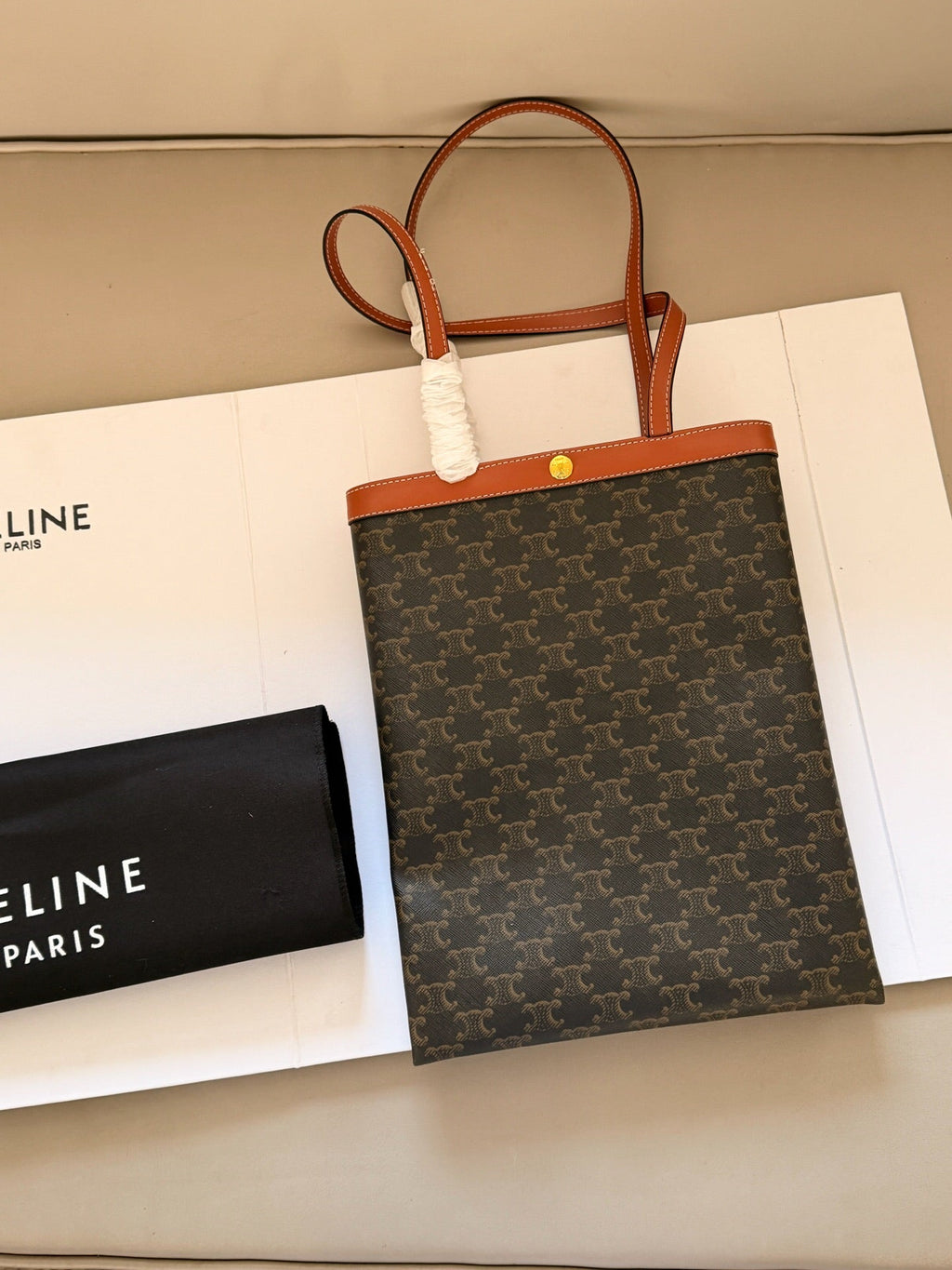 Flat and Vertical Tote Tote Bag