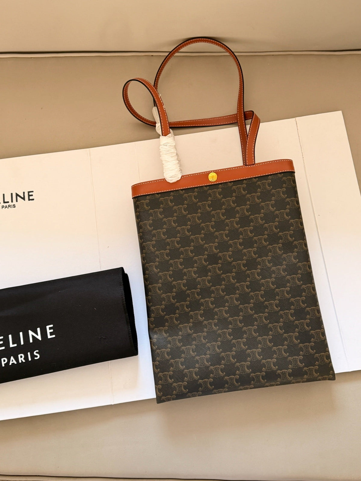 Flat and Vertical Tote Tote Bag