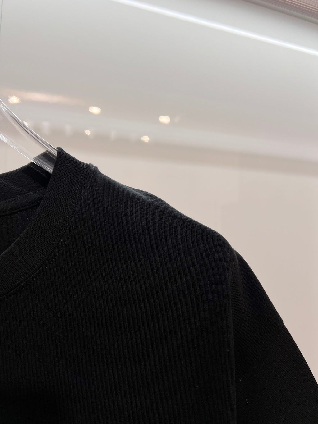 New Nine Grid Embroidered Short Sleeve