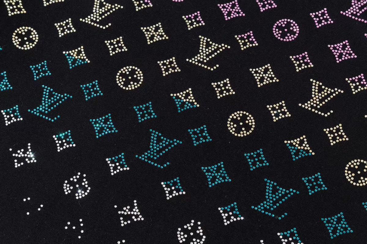 Gradient Rhinestone T-Shirt
