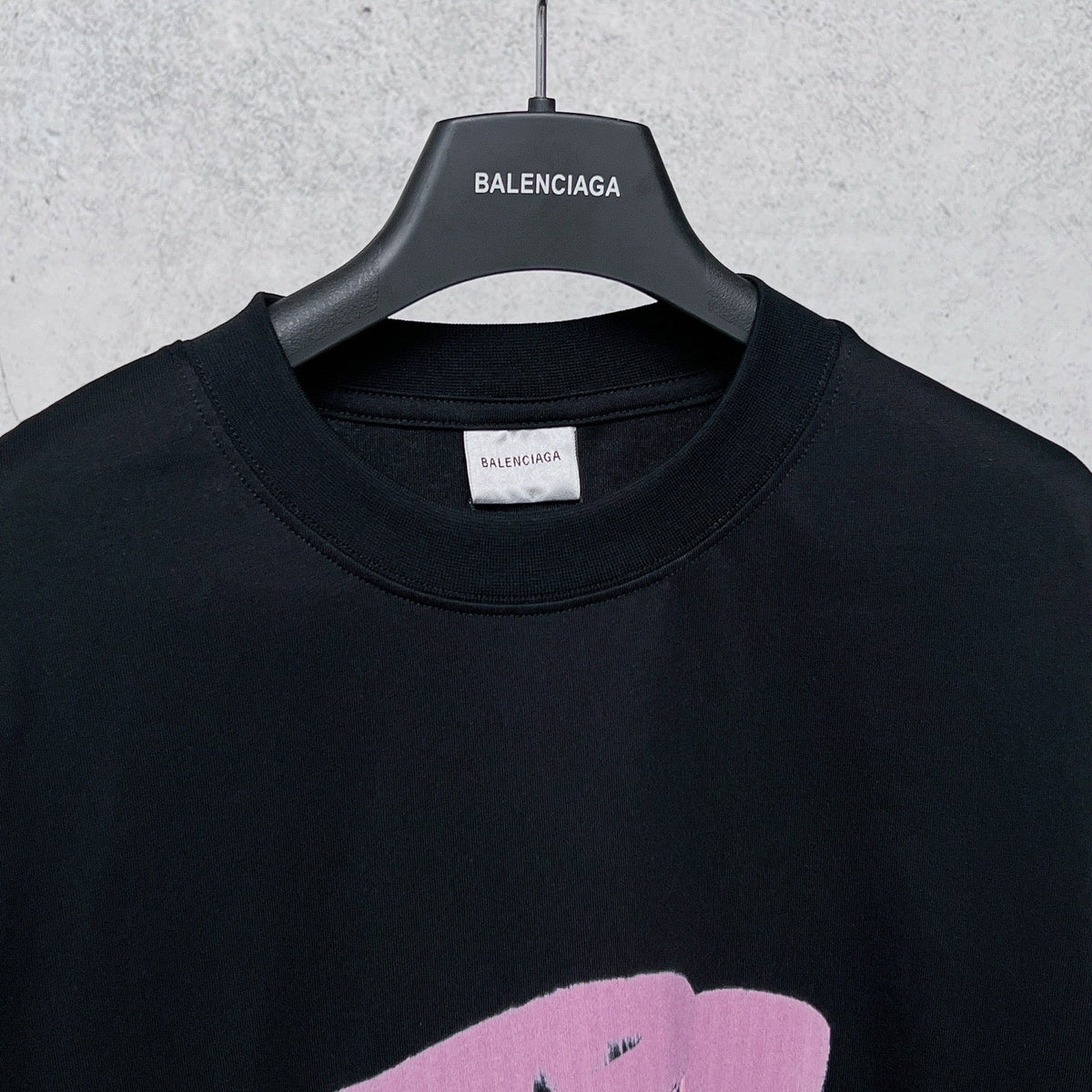 3M printed short sleeved T-shirt with letter embroidery