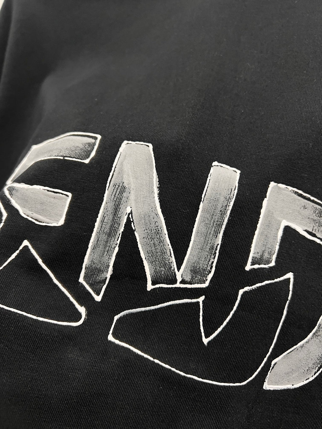 Loose hand drawn T-shirt -2