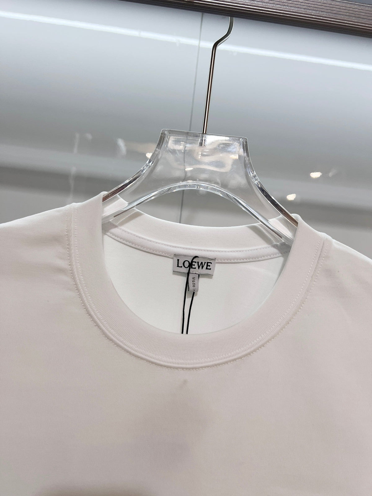 New Nine Grid Embroidered Short Sleeve